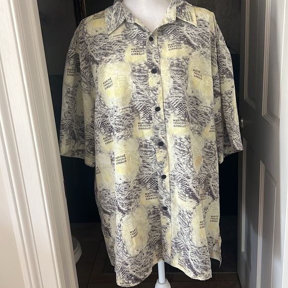 Marithe Francois Gurbaud mens button down shirt. Excellent condition XXL luxury - Picture 10 of 12